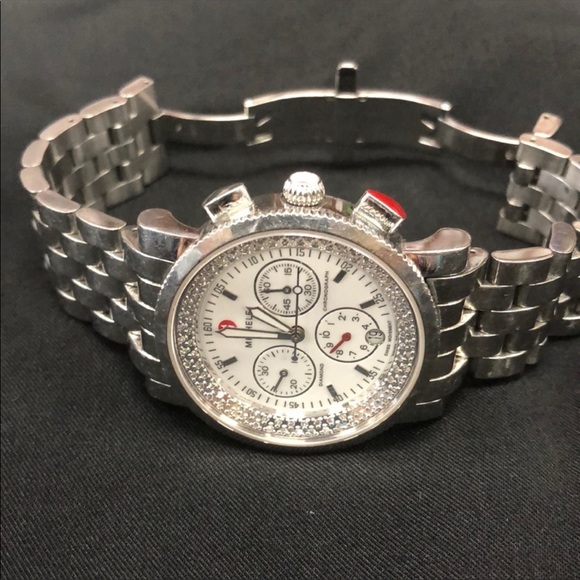 Michele Sport Sail Diamond Watch - Picture 10 of 12